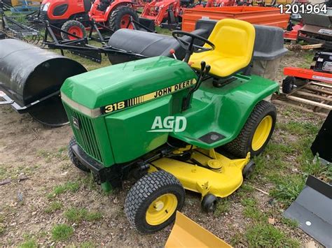 deere 318e|used john deere 318 lawn tractors for sale.